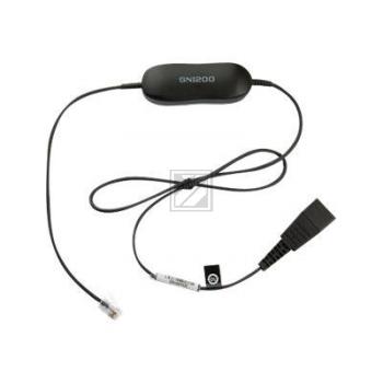 Gn Netcom Smart Cord QD RJ10 0,8m mit Schalter 1-8