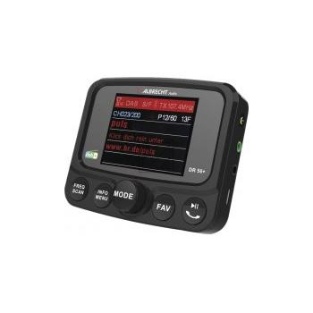 Albrecht DR 56+ DAB+ Autoradio-Adapter mit Bluetooth
