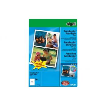 SIGEL InkJet Photo Paper Everyday A4 IP714 170g glossy 50 Blatt
