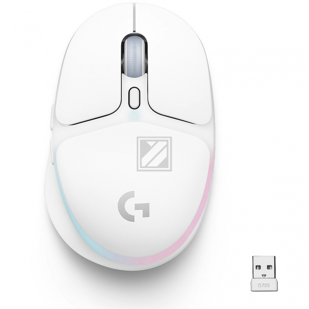 LOGITECH G705 Wireless Gaming Mouse 910006367 OFF WHITE - EER2