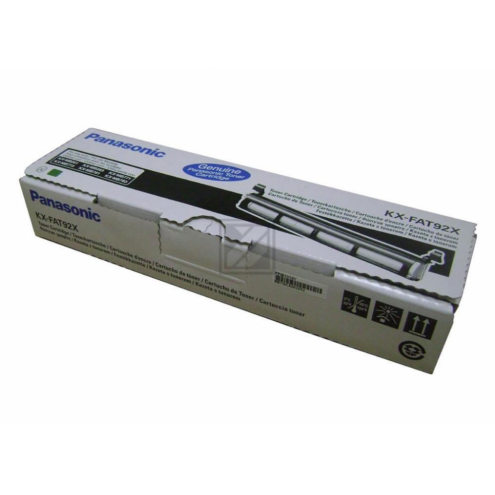 Panasonic Toner-Kit schwarz (KX-FAT92X)