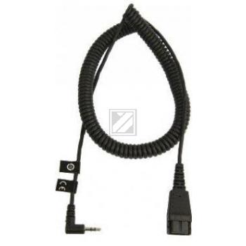 Jabra Anschlusskabel QD auf 2,5 mm Klinke 0,5 - 2m