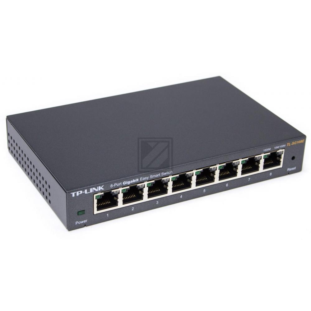 TP-LINK 8-Port Gigabit Smart Switch TLSG108E