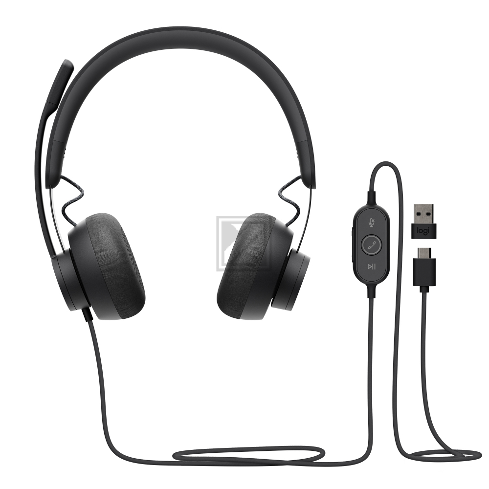 LOGITECH ZONE 750 - GRAPHITE M/N A00100 - WW