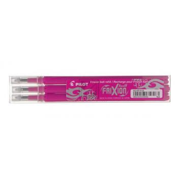 PILOT Mine FriXion Refill BLS-FR7-P pink, 3er Set