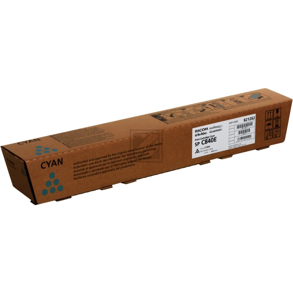 Ricoh Toner-Kit cyan (821262, TYPE-SPC840A)