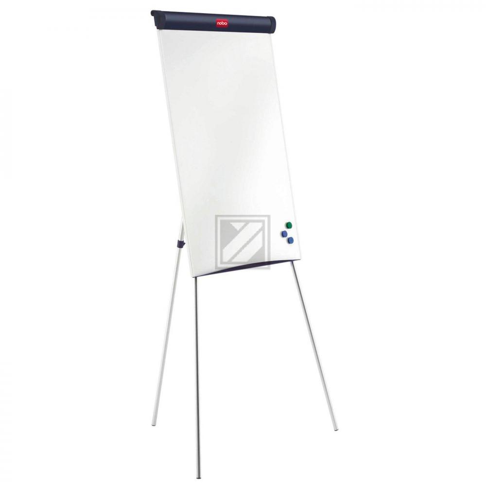 Nobo Flipchart Barracuda grau/blau Höhe: 105-180 cm